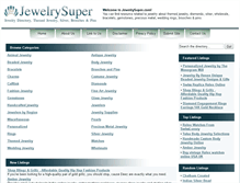 Tablet Screenshot of jewelrysuper.com